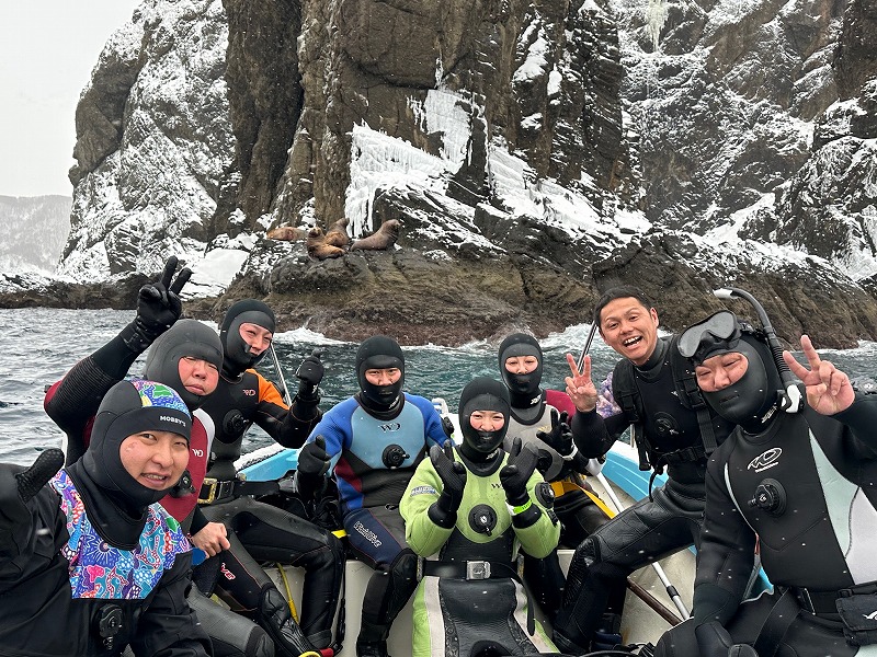 真冬の積丹ツアー